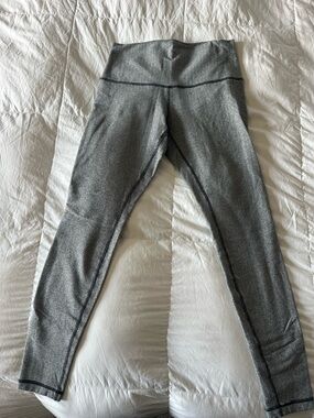 Lululemon Heather Gray Wunder Under High-Waist Leggings